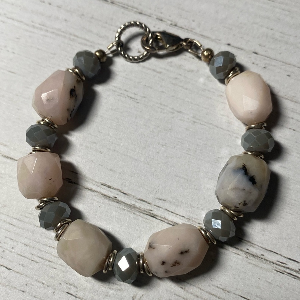 Pink Australian Opal Bracelet